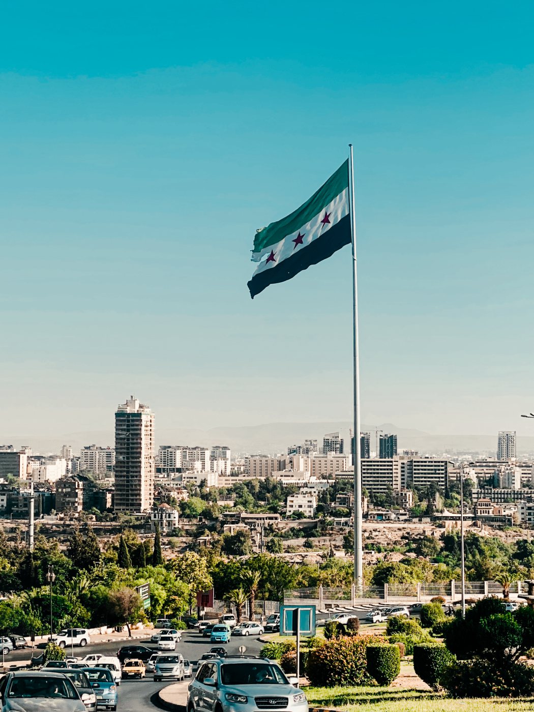 The Damascus skyline